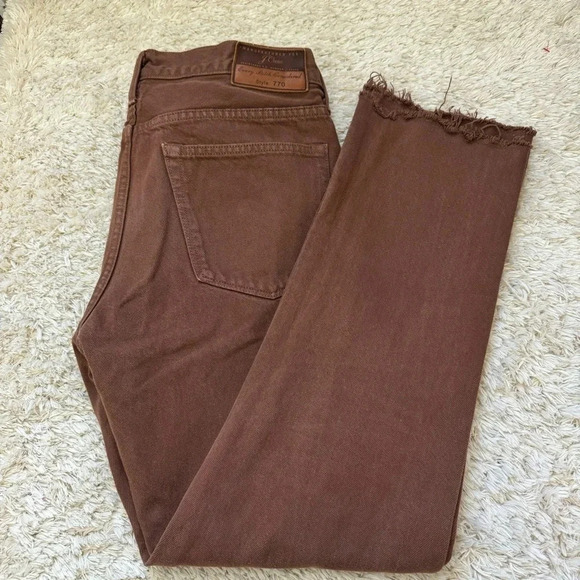 Vintage J.Crew Womens  style 770 jeans size 32 (Cut off) - Picture 4 of 13